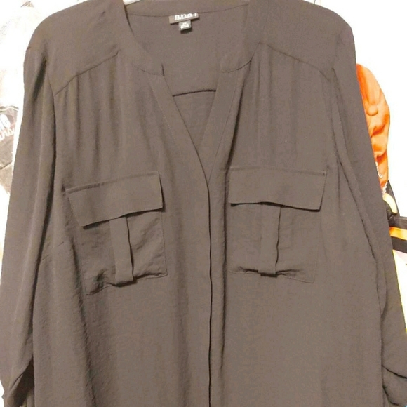 Black sheer top - Picture 1 of 1